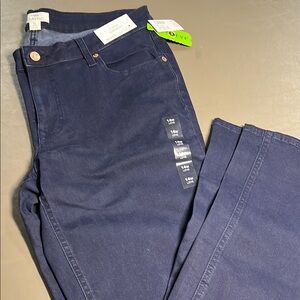 Maurices Navy Classic Slim Boot cut Leg Jeans